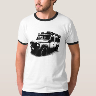 Camiseta Ilustração de Land Rover