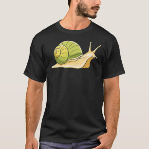 Camiseta Ilustração de Lesma Lenta e Constante - Energia Ba