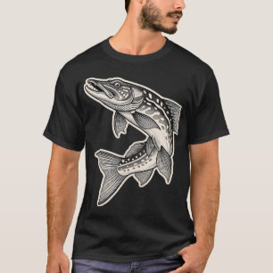 Camiseta Ilustração de Lúcio Engravado Vintage