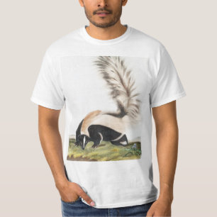 Camiseta Ilustração de Mefíte macrourna do tronco Grande