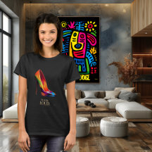 Ilustração de Moda de Salto Alto Colorido Caminhar