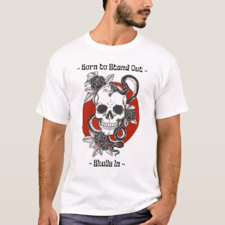 Camiseta Ilustração de nascer a Destaque