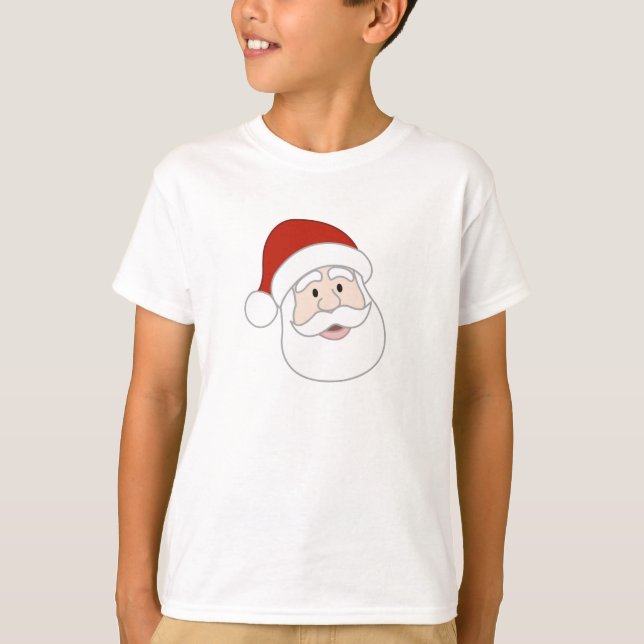 Camiseta Ilustração de Papai Noel (Frente)