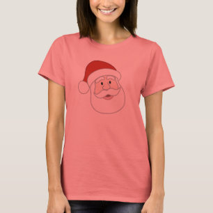 Camiseta Ilustração de Papai Noel