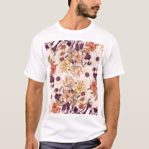 Camiseta Ilustração de Páscoa Floral Light