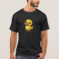 Ilustração de pato de desenho animado