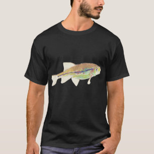 Camiseta Ilustração de Peixe Pequeno, Arte Realista de Gupp