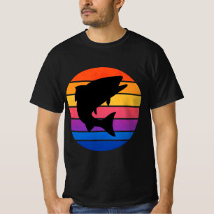 Camiseta "Ilustração de Peixes Artísticos T-Shirt - Nature-