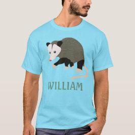 Camiseta Ilustração de Posso de Cuta Personalizada