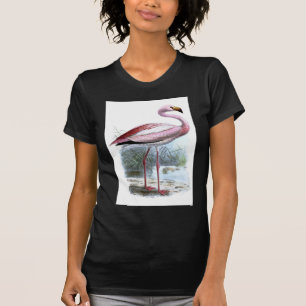 Camiseta Ilustração de Puna Flamingo Vintage