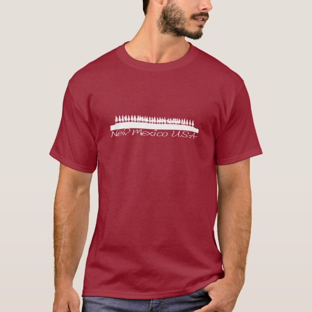 Camiseta Ilustração de Ranch Cowboy (Frente)