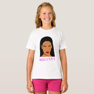 Camiseta Ilustração de Rihanna