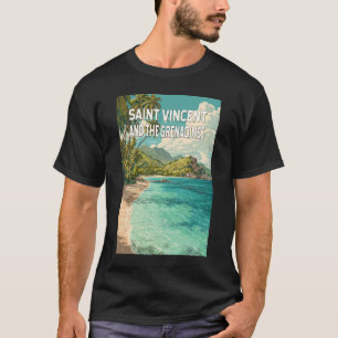 Camiseta Ilustração de São Vicente e Granadinas