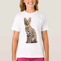 Ilustração de Serval Gato Selvagem Manchado para C