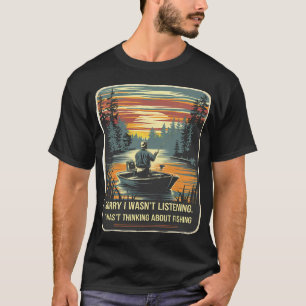 Camiseta ilustração de tinta de ossos de peixe