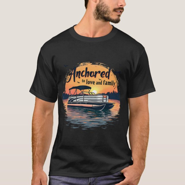 Camiseta Ilustração de truta do mar com sombra (Frente)