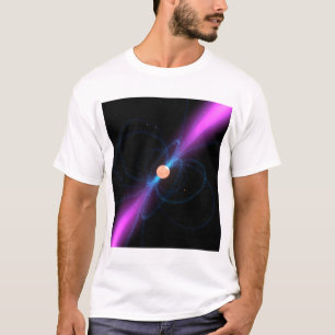 Camiseta Ilustração de um pulsar
