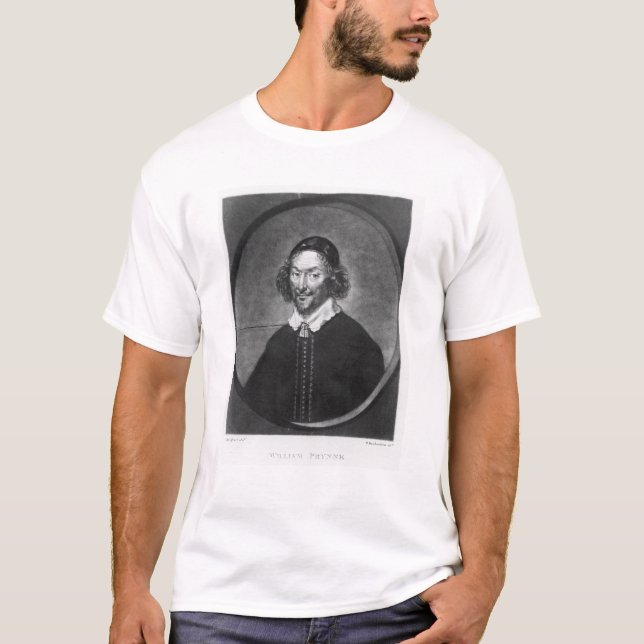 Camiseta Ilustração de William Prynne (Frente)