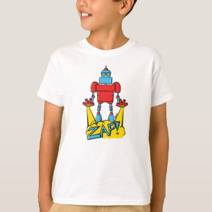 Camiseta Ilustração de Zapping Robô