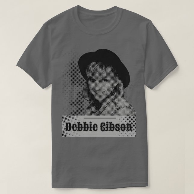 Camiseta Ilustração Debbie Gibson (Frente do Design)
