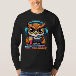 Camiseta Ilustração Divertida de Masmorra Noturna para Jogo