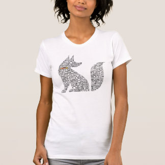 Camiseta Ilustração do cão do conselho de circuito