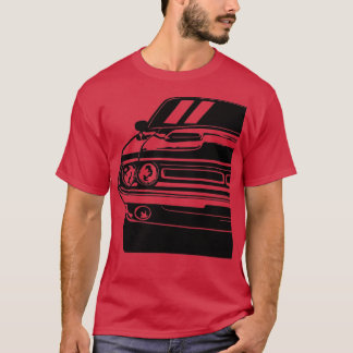Camiseta Ilustração do carro de um Challenger RT Art Ameri 