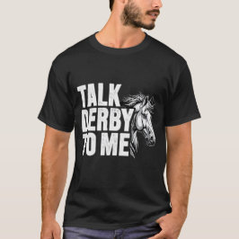 Camiseta Ilustração do Cavalo Vintage do Derby Me