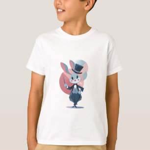 Camiseta Ilustração do Coelho Mágico