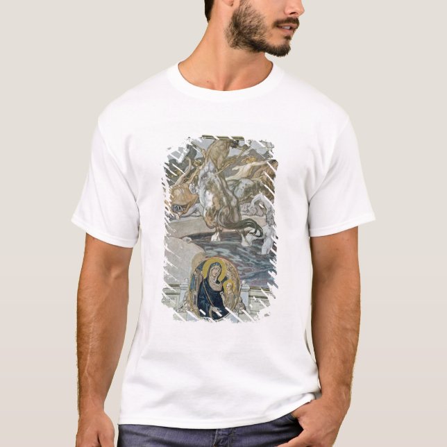 Camiseta Ilustração do Comedy divino de Dante ' (Frente)