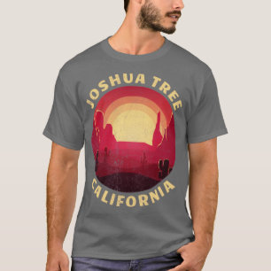 Camiseta Ilustração do Deserto da Califórnia em Joshua Tree