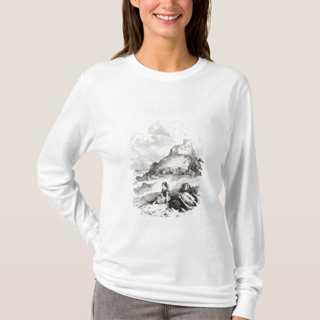 Camiseta Ilustração do frontispício 'de David (Frente)