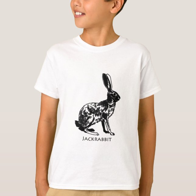 Camiseta Ilustração do Jackrabbit (Frente)