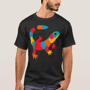 Camiseta Ilustração do Minimalismo Geométrico Moderno - Les