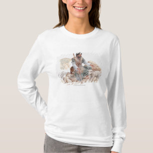 Camiseta Ilustração do pastor que encontra seus carneiros
