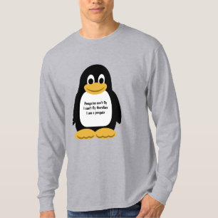 Camiseta Ilustração do pinguim