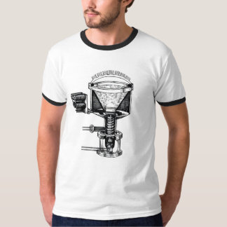 Camiseta Ilustração do reator com t-shirt das citações