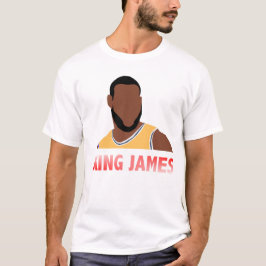 Camiseta Ilustração do Rei James