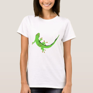 Camiseta Ilustração do Réptil Gecko Lizard
