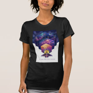 Camiseta Ilustração do Telescópio Espacial James Webb Arte