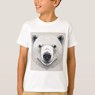 Camiseta Ilustração do Urso Polar