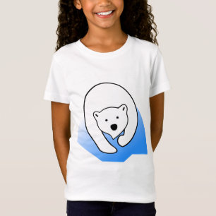 Camiseta Ilustração do urso polar
