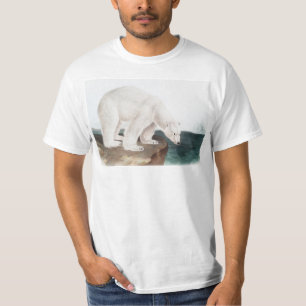 Camiseta Ilustração do Urso Polar (Ursus maritimus)