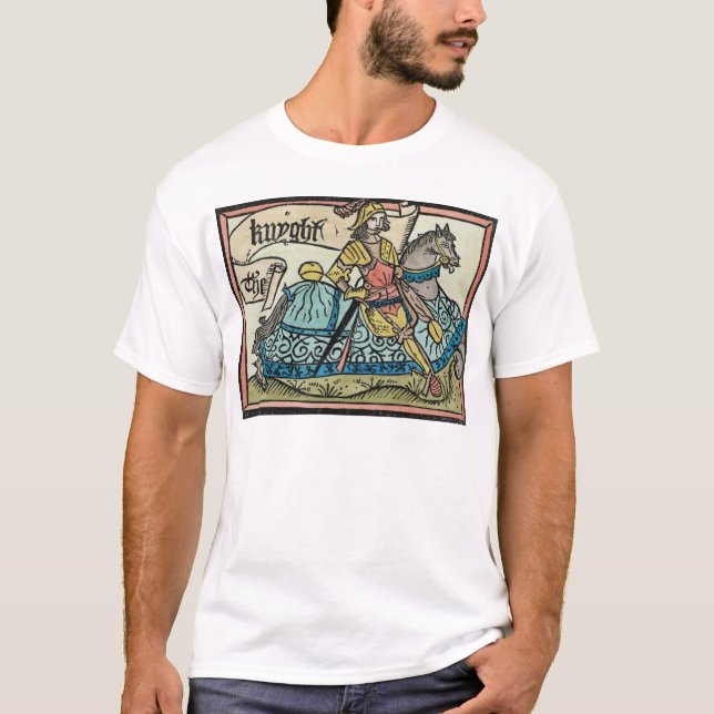 Camiseta Ilustração "dos contos de Canterbury (Frente)