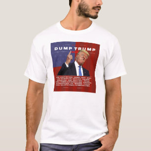Camiseta Ilustração Dump Trump 2020