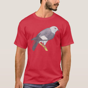 Camiseta ilustração em aquarela do papagaio-do-mississippi