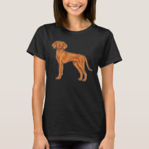 Ilustração em desenho animado do cão Pointer Vizsl