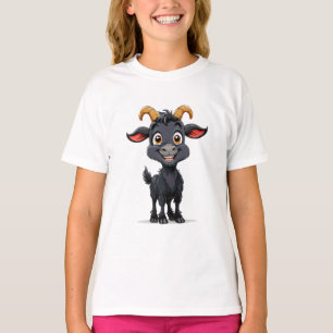 Camiseta Ilustração em estilo de desenho animado de uma cab