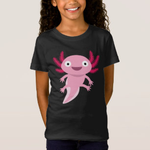 Camiseta Ilustração Engraçada Axolotl