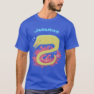 Camiseta Ilustração engraçada de desenho animado de engu